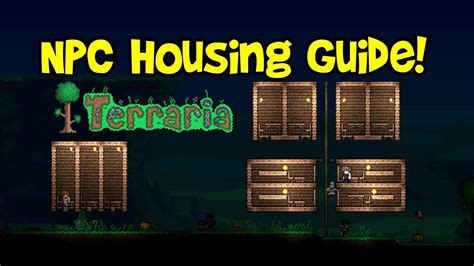 Terraria NPC House Design Tutorial (Ideas Guide  .